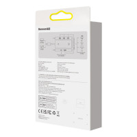 USB-хаб Baseus Lite Series 4-Port Type-C HUB Adapter (Type-C to USB 3.0*4) 25cm Black (Колір 7073) - фото № 3
