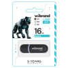 Флеш-накопичувач Wibrand USB 2.0 Panther 16Gb Black (Черный)- № 2