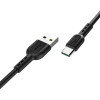 Кабель HOCO X33 Type-C 5A Surge charging data cable Black (Black)- № 3