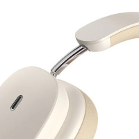 Бездротові навушники Baseus Bowie H1 Noise-Cancelling Wireless Headphones Rice White (Колір Белый) - фото № 4