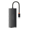 USB-хаб Baseus Lite Series 4-Port Type-C HUB Adapter (Type-C to USB 3.0*4) 25cm Black (7073)- № 4