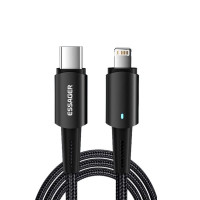 Кабель ESSAGER Fast Charging 20W USB-A to Lightning C 0,5m black