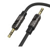 Аудіокабель BOROFONE BL22 Dignity audio cable AUX Black (7073) Borofone - № 1
