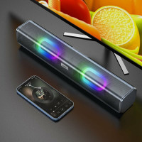 Портативна колонка HOCO BS49 Dazzling sound desktop wireless speaker Black (Цвет 7073) - фото № 4