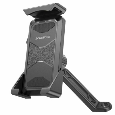 Тримач для мобільного BOROFONE BH79 Guide motorcycle mirror holder Black (BH79B) - зображення 1