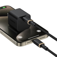 Кабель Baseus Dura Series Fast Charging Cable Type-C to Type-C 100W 1m Gold+Black (Цвет Gold-Black) - фото № 6