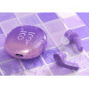 Навушники ACEFAST T9 Crystal (Air) color bluetooth earbuds Grape Purple - зображення 3