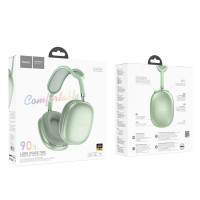 Бездротові навушники HOCO W55 Pleasing BT headphones Green (Цвет Зелёный) - фото № 2