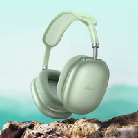 Бездротові навушники HOCO W55 Pleasing BT headphones Green (Цвет Зелёный) - фото № 4