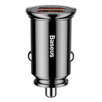 Автомобільний зарядний пристрій Baseus Circular Plastic А+А 30W Black (Колір Черный), Атикул k10421 |  купить на VILKI.NET - фото № 1