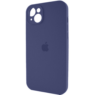 Чохол для смартфона Silicone Full Case AA Camera Protect for Apple iPhone 14 7,Dark Blue (FullAAi14-7) - изображение 3