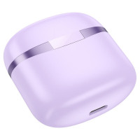 Бездротові навушники HOCO EQ7 Snowflake true wireless BT headset Purple (Цвет Фиолетовый) - фото № 3