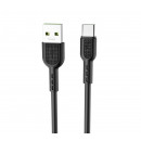 Кабель HOCO X33 Type-C 5A Surge charging data cable Black