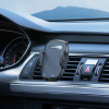 Автотримач для телефона BOROFONE BH52 Windy air outlet car holder Black Grey (Black-Gray)- № 6