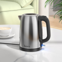 Електрочайник HOCO HE12 1.7L stainless steel electric kettle (EU) Stainless Steel (Цвет Stainless-Steel) - фото № 8