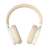 Бездротові навушники Baseus Bowie H1 Noise-Cancelling Wireless Headphones Rice White (Белый)- № 2