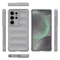 Чохол для смартфона Cosmic Magic Shield for Samsung Galaxy S25 Ultra Grey Smoke (Цвет Grey-Smoke) - фото № 3