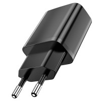 Мережевий зарядний пристрій BOROFONE BA52A Gamble single port charger Black