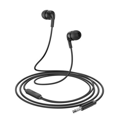 Навушники BOROFONE BM83 Craft universal earphones with mic Black (BM83B) - изображение 3