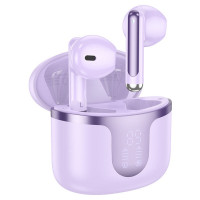 Бездротові навушники HOCO EQ7 Snowflake true wireless BT headset Purple (Цвет Фиолетовый) - фото № 2