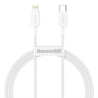 Кабель Baseus Superior Series Type-C to IP PD 20W 1m White