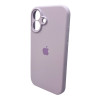Чохол для смартфона Silicone Full Case AA Camera Protect for Apple iPhone 16 58,Lilac (Lilac)- № 5