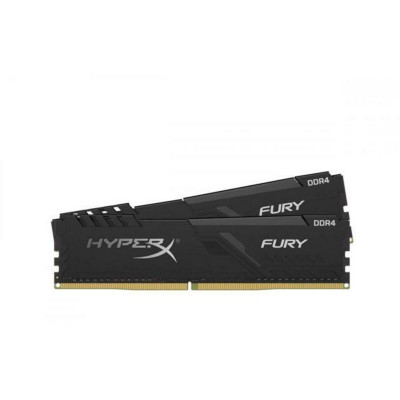 DDR4 Kingston HyperX FURY 32GB (Kit of 2x16384) 3466MHz CL16 Black DIMM - зображення 1