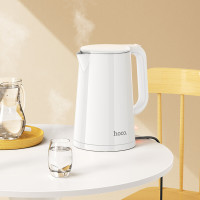 Електрочайник HOCO HE11 1.7L electric kettle (EU) White (Цвет Білий) - фото № 5