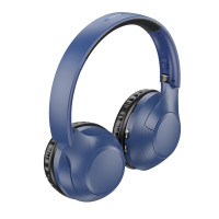 Бездротові навушники BOROFONE BO23 Glamour BT headset Blue (Колір Синий) - фото № 2