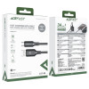 Кабель ACEFAST C17-04 USB-A to USB-C silicone charging data cable Black (7073)- № 2