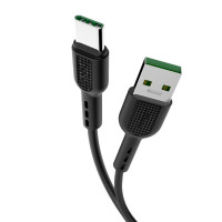 Кабель HOCO X33 Type-C 5A Surge charging data cable Black (Цвет Black) - фото № 2