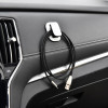 Автомобільний тримач для окулярів Baseus Platinum Vehicle eyewear clip （Paste type） Black - № 6