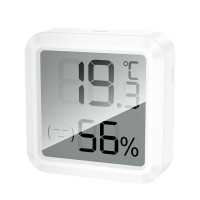 Термогігрометр HOCO HX40 Indoor electronic hygrothermometer White (Колір Білий) - фото № 4