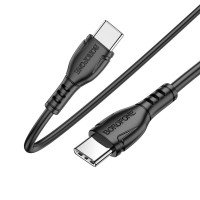 Кабель BOROFONE BX51 Triumph 60W charging data cable Type-C to Type-C Black (Колір 7073) - фото № 4