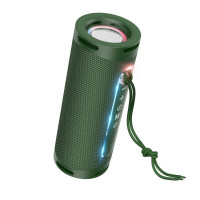 Портативна колонка HOCO HC9 Dazzling pulse sports BT speaker Dark Green (Цвет Dark Green) - фото № 2