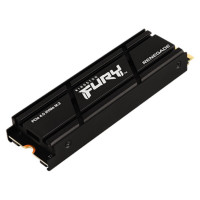 Накопичувач SSD M.2 Kingston FURY Renegade with Heatsink 1TB 2280 NVMe PCIe Gen 4.0 x4 3D TLC NAND  - фото № 2