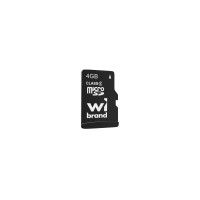 Карта пам'яті microSDHC Wibrand 4Gb class 4 , Атикул k50859 |  купить на VILKI.NET - фото № 1