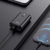 Зовнішній акумулятор HOCO Q3 Mayflower PD20W+QC3.0 power bank(10000mAh) Black (Цвет Черный) - фото № 5
