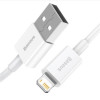 Кабель Baseus Superior Series Fast Charging Data Cable USB to iP 2.4A 1.5m White (White)- № 4
