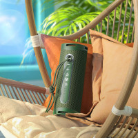 Портативна колонка HOCO HC9 Dazzling pulse sports BT speaker Dark Green (Цвет Dark Green) - фото № 3