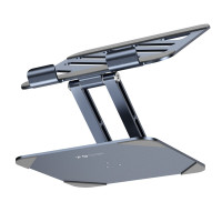 Підставка для планшета BOROFONE BH115 Vito metal rotating tablet holder Metal Gray (Колір Metal Gray) - фото № 4