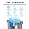 Автомобільний зарядний пристрій Vention Two-Port USB A+A(30/30) Car Charger Gray Mini Style Aluminium Alloy Type (FFEH0) (Серый)- № 5