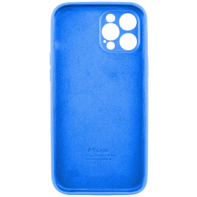 Чохол для смартфона Silicone Full Case AA Camera Protect for Apple iPhone 12 Pro Max 38,Surf Blue - зображення 2