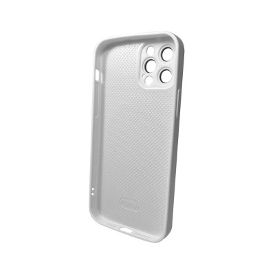 Чохол для смартфона AG Glass Matt Frame Color MagSafe Logo for Apple iPhone 12 Pro Pearly White - зображення 2