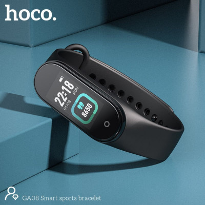 Фітнес-браслет HOCO GA08 Smart sports bracelet(russian version) Black - зображення 6