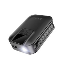Автомобільний насос HOCO S53 Breeze portable smart air pump Black  - фото № 3