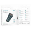 Автомобільний зарядний пристрій BOROFONE BZ19A Wisdom single port QC3.0 car charger 18W Sapphire Blue (Sapphire Blue)- № 3