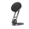 Автотримач для телефона Baseus T-Space Series Folding Metal Car Mount Magnetic Phone Holder Frost Silver (Silver)- № 5