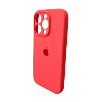 Чохол для смартфона Silicone Full Case AA Camera Protect for Apple iPhone 16 Pro 50,Pink Orange (Колір Pink-Orange) - фото № 4