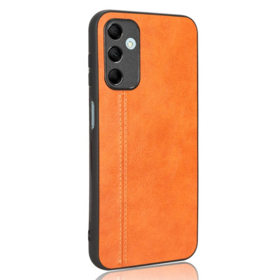 Чохол для смартфона Cosmiс Leather Case for Samsung Galaxy A24 4G Orange (CoLeathSA24Orange) - зображення 2